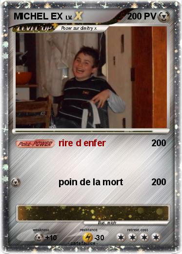 Pokemon MICHEL EX