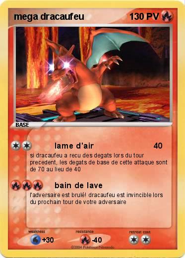 Pokemon mega dracaufeu