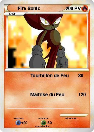 Pokemon Fire Sonic