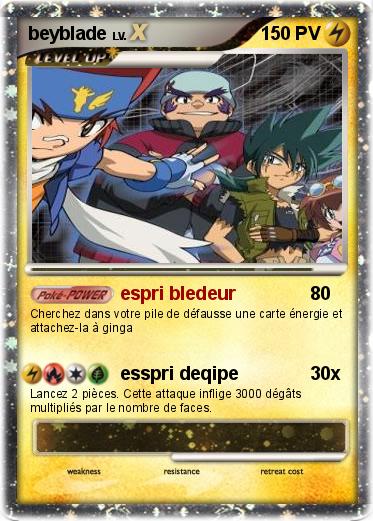 Pokemon beyblade
