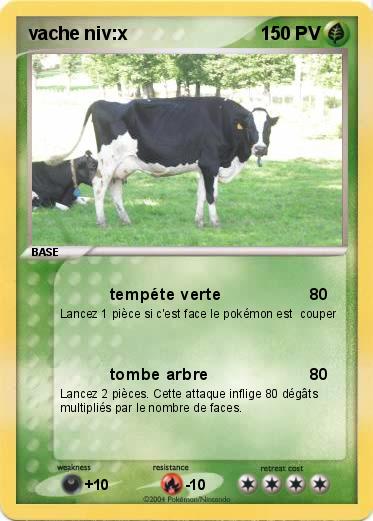 Pokemon vache niv:x