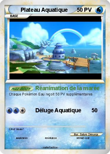 Pokemon Plateau Aquatique