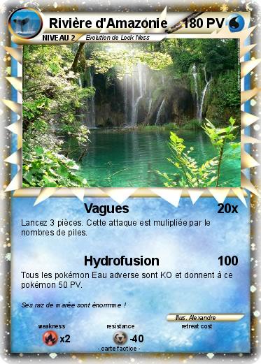 Pokemon Rivière d'Amazonie