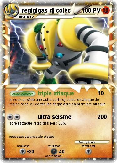 Pokemon regigigas dj colec
