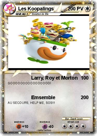 Pokemon Les Koopalings