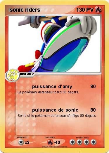 Pokemon  sonic riders