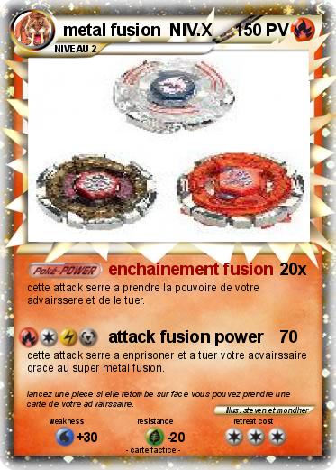 Pokemon metal fusion  NIV.X