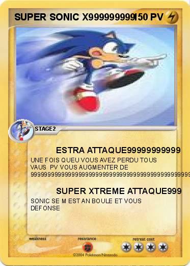 Pokemon SUPER SONIC X999999999