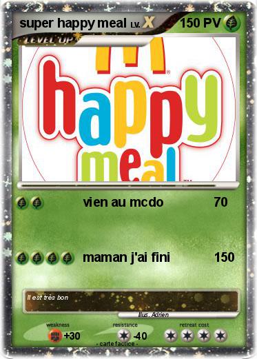 Pokemon super happy meal