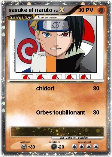 Pokemon sasuke et naruto