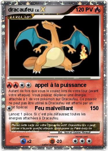 Pokemon dracaufeu