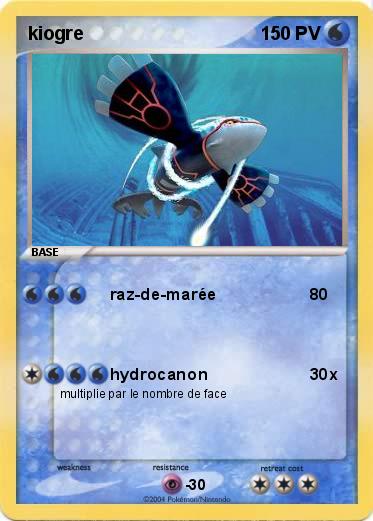 Pokemon kiogre