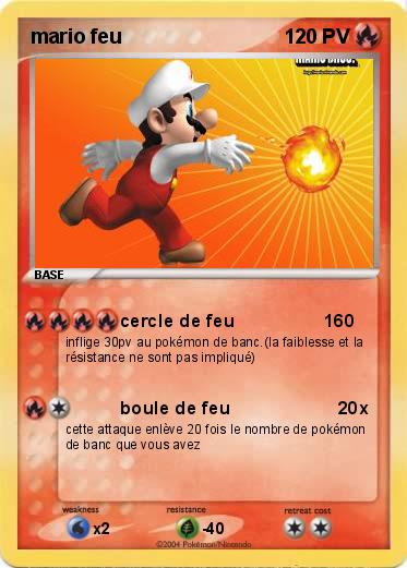Pokemon mario feu