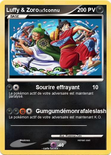 Pokemon Luffy & Zoro