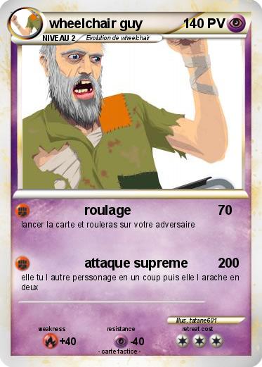 Pokemon wheelchair guy