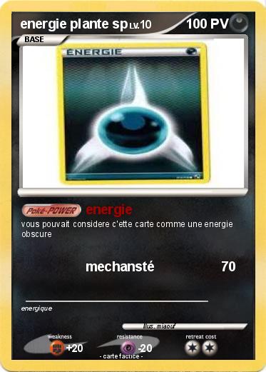 Pokemon energie plante sp