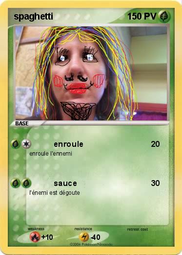 Pokemon spaghetti