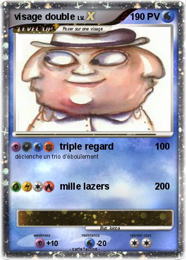 Pokemon visage double