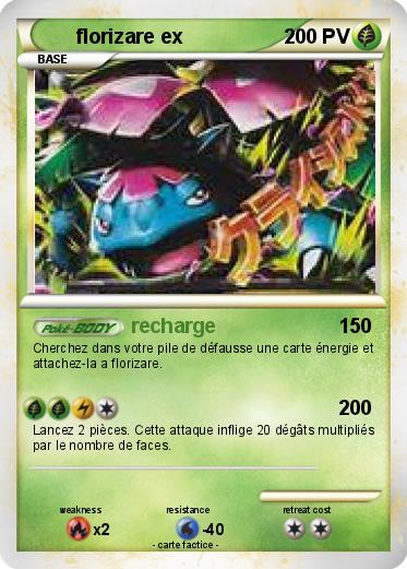 Pokemon florizare ex