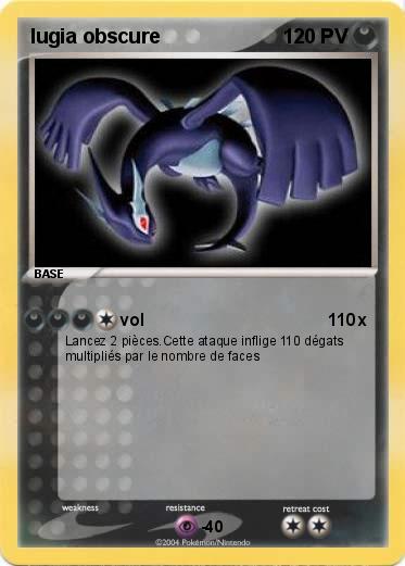 Pokemon lugia obscure