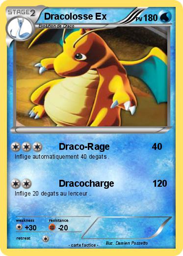 Pokemon Dracolosse Ex