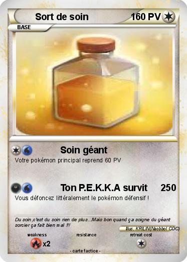 Pokemon Sort de soin