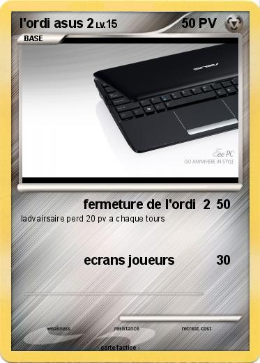Pokemon l'ordi asus 2