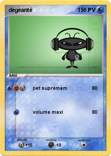 Pokemon degeanté