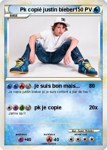 Pokemon Pk copié justin bieber