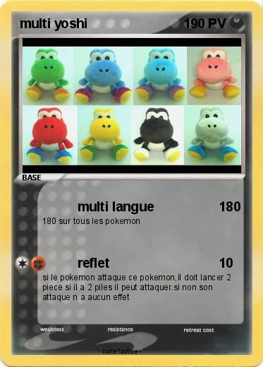 Pokemon multi yoshi