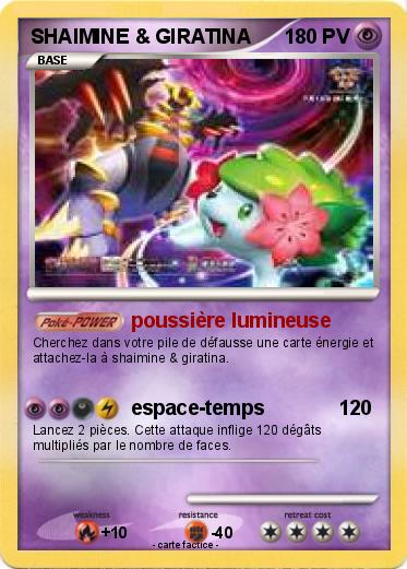 Pokemon SHAIMINE & GIRATINA