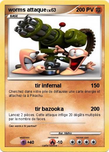 Pokemon worms attaque