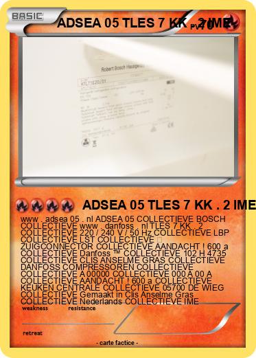 Pokemon ADSEA 05 TLES 7 KK . 2 IME