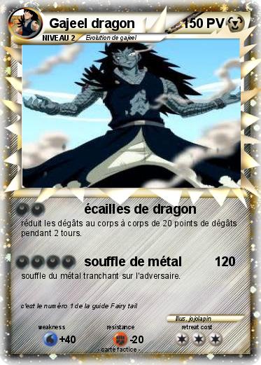 Pokemon Gajeel dragon