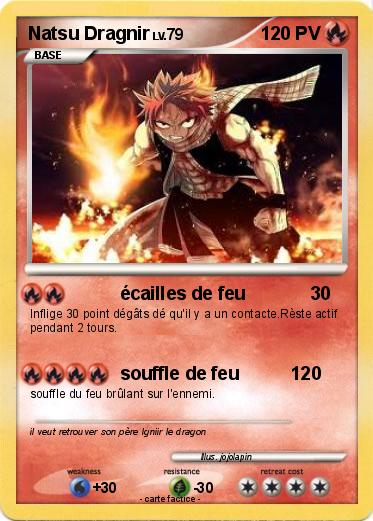 Pokemon Natsu Dragnir
