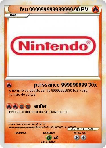 Pokemon feu 999999999999999