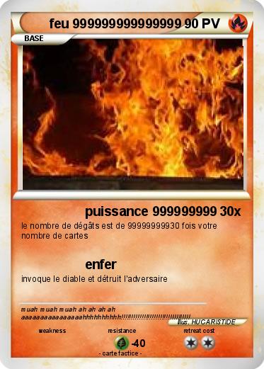Pokemon feu 999999999999999