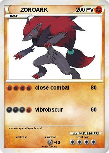 Pokemon ZOROARK