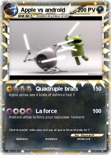 Pokemon Apple vs android