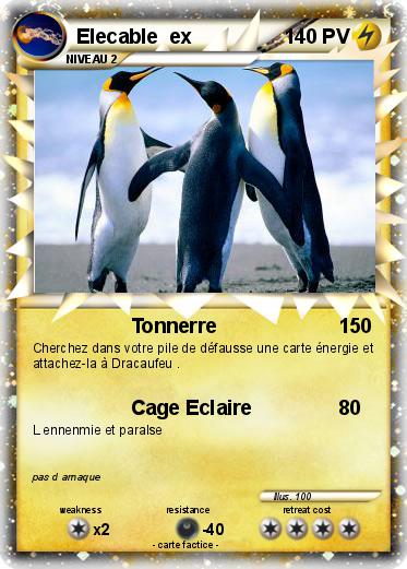 Pokemon Elecable  ex