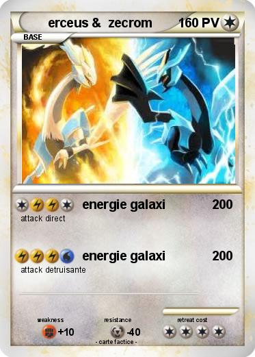 Pokemon erceus &  zecrom