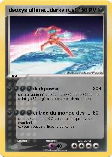 Pokemon deoxys ultime...darkvirus!