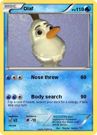 Pokemon Olaf