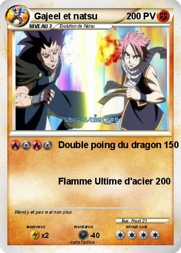 Pokemon Gajeel et natsu