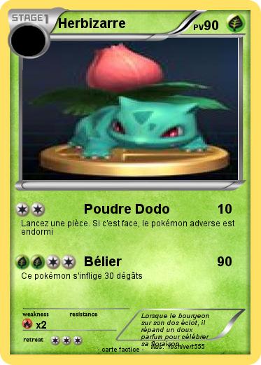 Pokemon Herbizarre