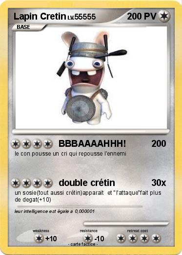 Pokemon Lapin Cretin