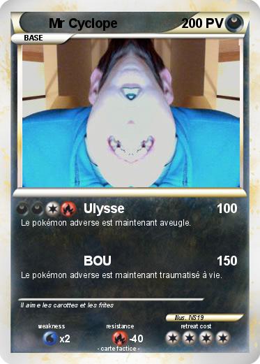 Pokemon Mr Cyclope
