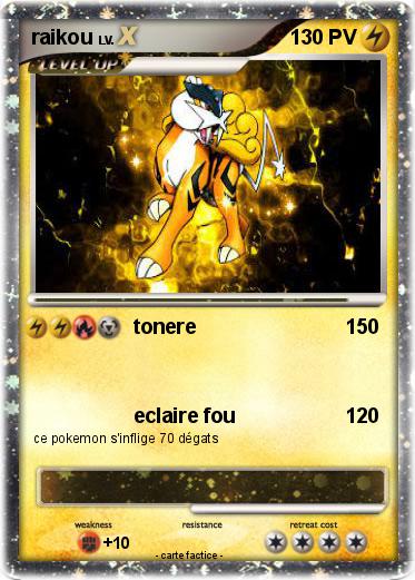 Pokemon raikou