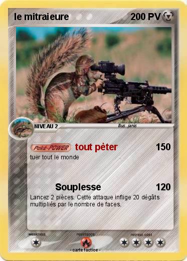 Pokemon le mitraieure