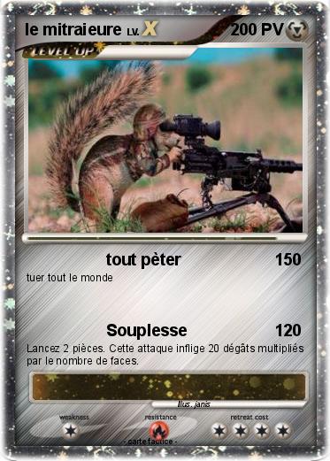 Pokemon le mitraieure
